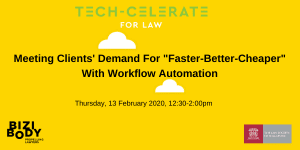 Webcast: meeting clients’ demand for “faster-better-cheaper” with workflow automation